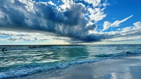 The Beach is calling!-Ocean View w/Private Patio,KING,Fireplace, Family Friendly