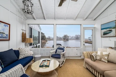 Waterfront Retreat: Steps to Pools | Mins to Beach