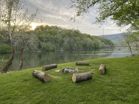 Charming 1800s Farmhouse on 47 Acres — Riverfront w/Views, Hot Tub, Pet-Friendly