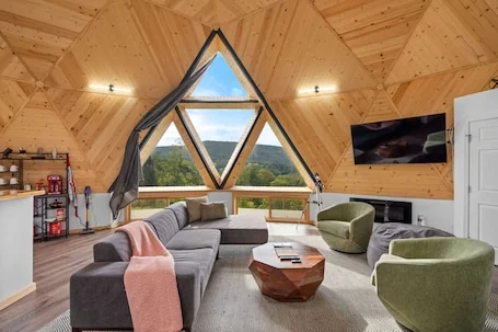 ⭐️Lunar Lookout ⭐️ Geodesic Dome on 8 acres with HOT TUB!