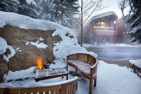 Luxury 3 Bedroom Downtown Aspen Vacation Rental With Amenities Including Heated Pool, Hot Tubs, Game Room and Spa